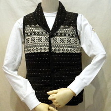 THE FLAT HEAD JGV-02W ジャガードベスト02画像