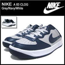 NIKE A 83 CLOG Grey/Navy/White 472899-041画像