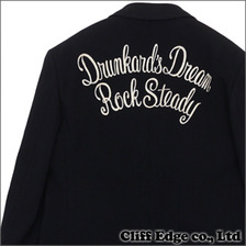 WACKOMARIA メルトンウール チェーンステッチ テーラードジャケット BLACK画像