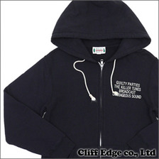 WACKOMARIA ROCK AND SHAKE ZIPパーカー BLACK画像