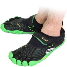 vibram FiveFingers SPYRIDON Black/Green M4582画像