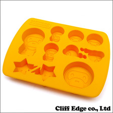 A BATHING APE FRED BABY MILO SILICON ICE TRAY YELLOW画像