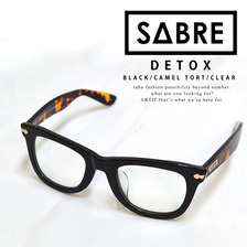 SABRE DETOX(BLACK/CAMEL TORTOISE CLEAR LENS) SV100-24522J画像