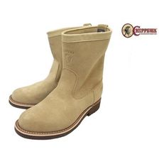 CHIPPEWA 10"VINTAGE WELLINGTON BOOT  SAND SUEDE #91097画像