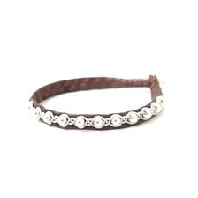 saami crafts Leather SILVER ダークブラウン AP007画像