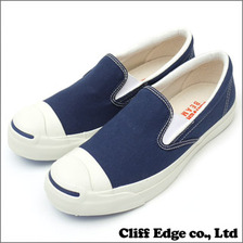 BEAMS &times; CONVERSE JACK PURCELL SLIP-ON NAVY画像
