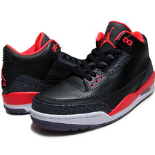 NIKE AIR JORDAN 3 RETRO blk/b.crmsn-c.prpl-pr 136064-005画像