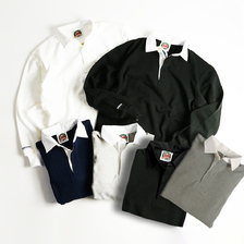 BARBARIAN CLASSIC RUGBY SHIRT SOLID画像