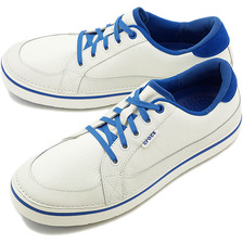 crocs GOLF BRADYN WHITE/SEA BLUE 18977画像