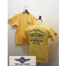THE FLAT HEAD THC-109W 度詰 丸胴 へヴィーウェイト Tシャツ画像