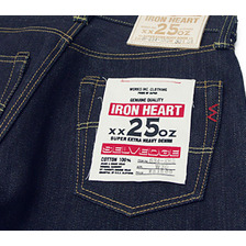 IRON HEART No.634-XHS 25oz SELVEDGGE DENIM STRAIGHT PANTS画像