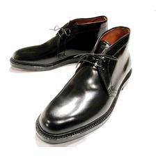 ALDEN #1340 CHUKKA BOOTS CORDOVAN black画像