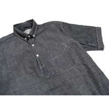 MONITALY S/S PULLOVER B.D. CHAMBRAY SHIRTS indigo画像