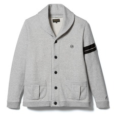TOYPLANE SHAWL SWEAT CARDIGAN (H.GRAY) TP13 HSW04画像