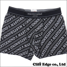 mastermind JAPAN &times; Hanes BOXER BRIEF TEXT LOGO BLACK画像