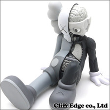 Original Fake &times; MEDICOM TOY KAWS COMPANION (RESTING PLACE) GRAY画像