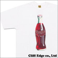 HUMAN MADE &times; COCA-COLA &times; BEAMS BOTTLE TEE WHITE画像