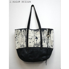 J.AUGUR DESIGN Black Rain TOTE BAG画像