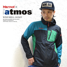Marmot&times;atmos WIND LITE SHELL JACKET MJJ-S3009画像