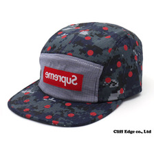 Supreme x COMME des GARCONS SHIRT Camp Cap NAVY画像