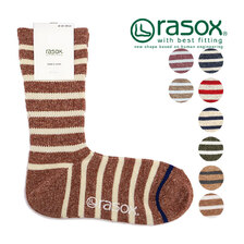 rasox コットン・ボーダー・クルー CA130CR01画像