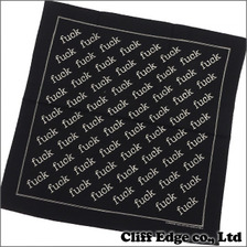 Supreme Fuck Bandana BLACK画像