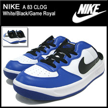 NIKE A 83 CLOG White/Black/Game Royal 472899-104画像
