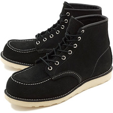 REDWING #8874 CLASSIC WORK BOOTS BLACK ABILEN ROUGHOUT画像