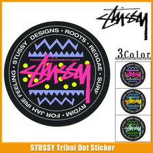 STUSSY Tribal Dot Sticker 137368画像