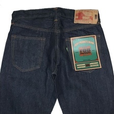 FOB FACTORY F1133 セルビッチ5ポケットデニム画像