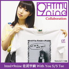 html &times;9nine 佐武宇綺 With You S/S Tee Collaboration T392UKI画像