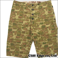 A BATHING APE EXPLOSIVE CAMO HBT DUCK HUNTER SHORTS 1010-153-015画像