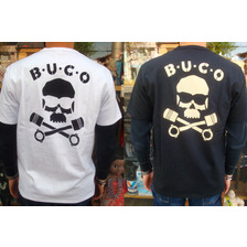 BUCO POCKET Tシャツ ”SKULL PISTON” BC13005画像