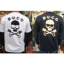 BUCO POCKET Tシャツ &rdquo;SKULL PISTON&rdquo; BC13005画像