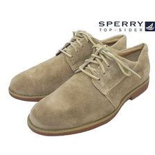 SPERRY TOPSIDER JAMESTOWN OXFORD SAND SUEDE 0814848画像
