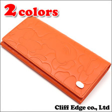 A BATHING APE CAMO LEATHER LONG WALLET 1030-182-035画像