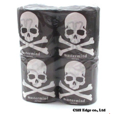 mastermind JAPAN &times; ART CONVINIENCE STORE スカル トイレットペーパー BLACK画像