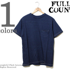 FULLCOUNT 5841 INDIGO POCKET TEE画像