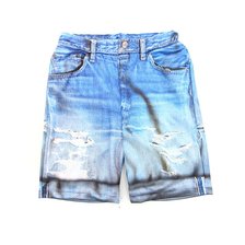 TALKING ABOUT THE ABSTRACTION/TATA 別注Denim Print COOLMAX I0263画像
