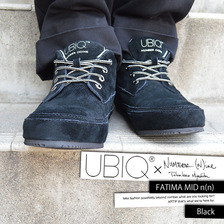 UBIQ &times;NUMBER(N)INE  FATIMAMID N(N) BLACK 0413008-101画像