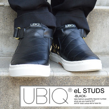 UBIQ eL studs BLACK 0113001-001画像