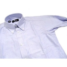 IKE BEHAR "JOHN" MODIFIED FIT B.D. OXFORD SHIRTS blue画像