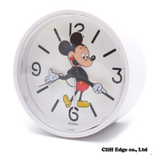 BEAMS &times; OVER THE STRiPES MICKEY アラームクロック WHITE画像