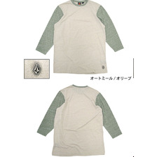 VOLCOM Midtown 3/4 Crew STONE AGE R4021300画像