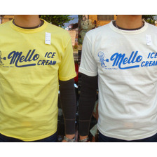Cushman リサイクルコットンTシャツ &rdquo;MELLO ICE CREAM&rdquo; 26230画像