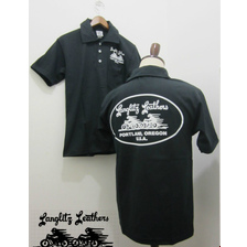 Langlitz Leathers ヘヴィーウェイトポロシャツ TYPE LL166画像