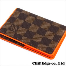 LOUIS VUITTON ORG.DE POCHE PREM BROWNxORANGE画像