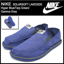 NIKE SOLARSOFT LAKESIDE Hyper Blue/Tarp Green/Gamma Grey 511363-402画像