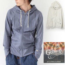 GOHEMP ZIP UP PARKA GHC2070BMT画像