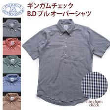 BAGGY 半袖 プルオーバー ギンガムチェック ブロードクロスボタンダウンシャツ画像